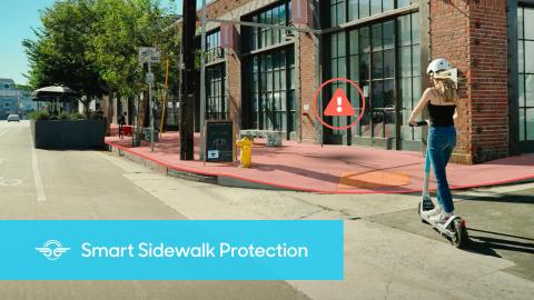 Bird Scooter Smart Sidewalk Protection with u-blox
